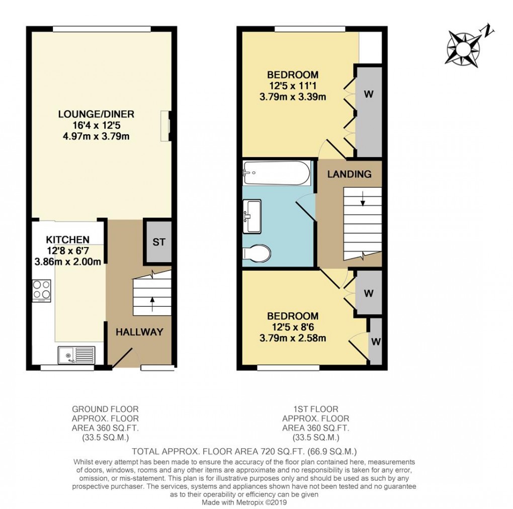 Floorplan for Westlands Court, Bridge Road