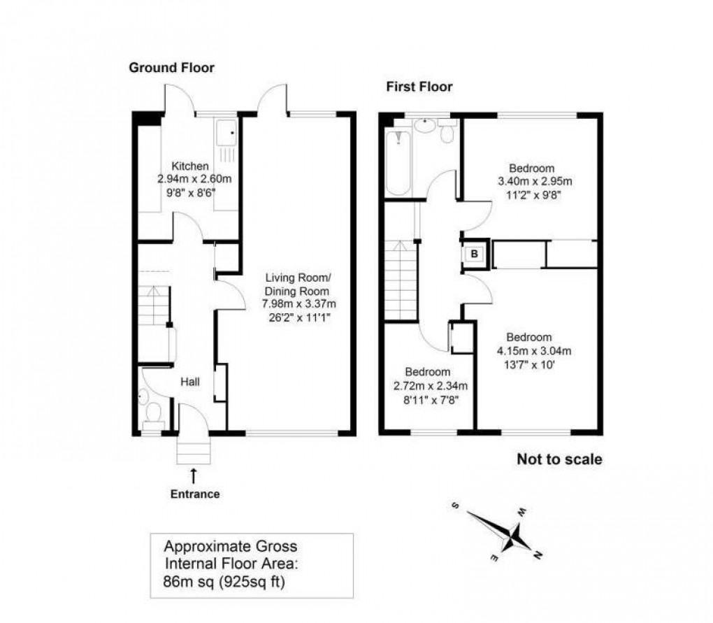 Floorplan for Fleetside, West Molesey