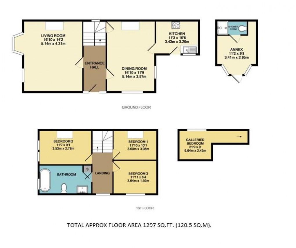 Floorplan for Walton Road, West Molesey