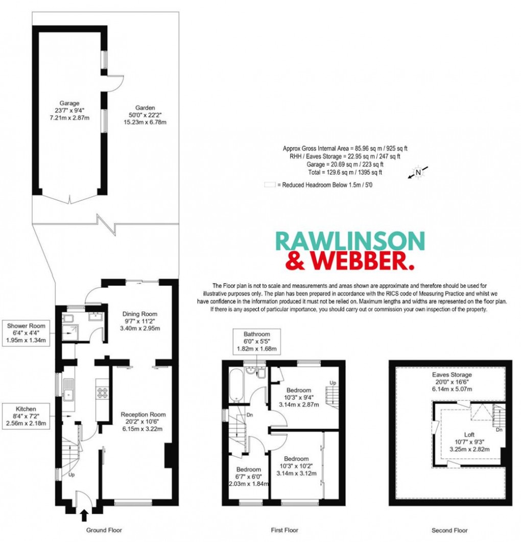 Floorplan for First Avenue, West Molesey