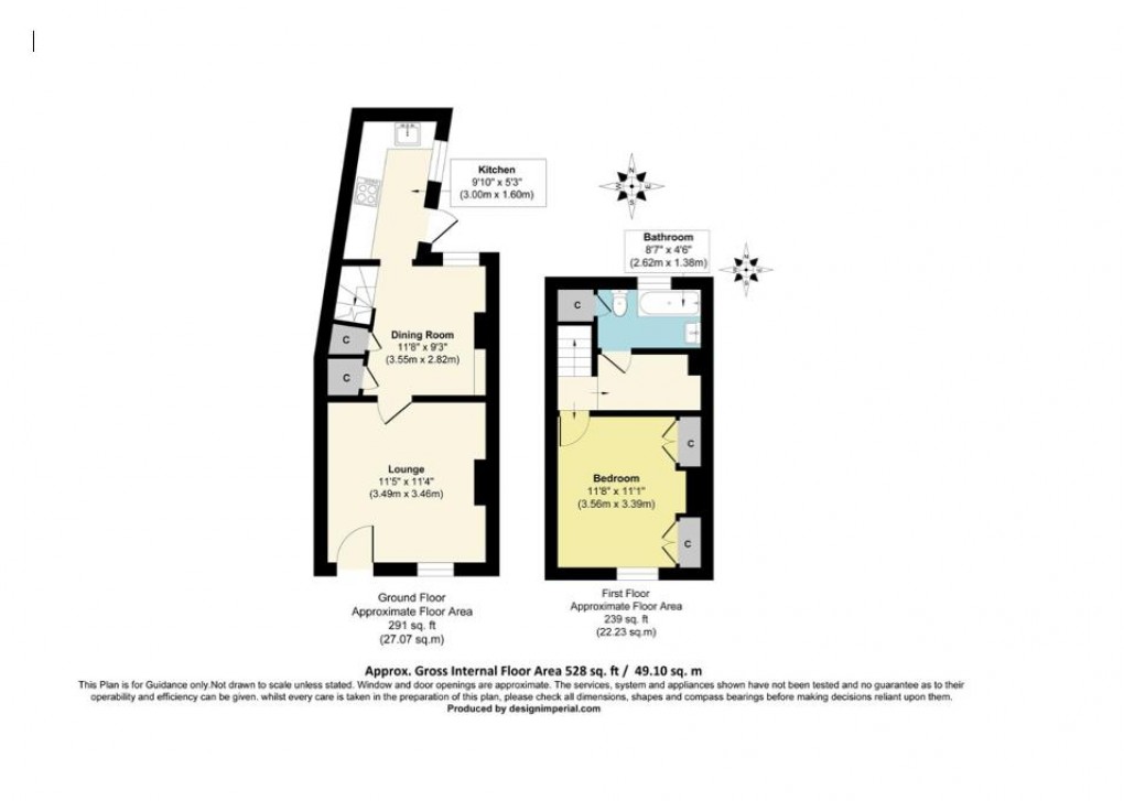 Floorplan for High Street, Thames Ditton