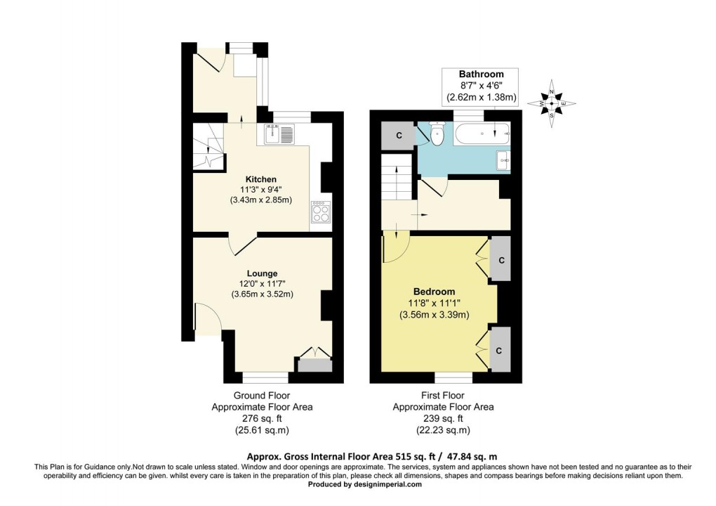 Floorplan for High Street, Thames Ditton