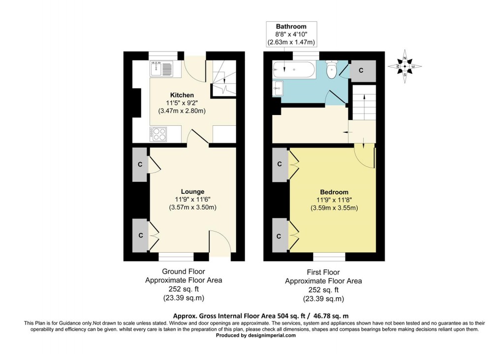 Floorplan for High Street, Thames Ditton