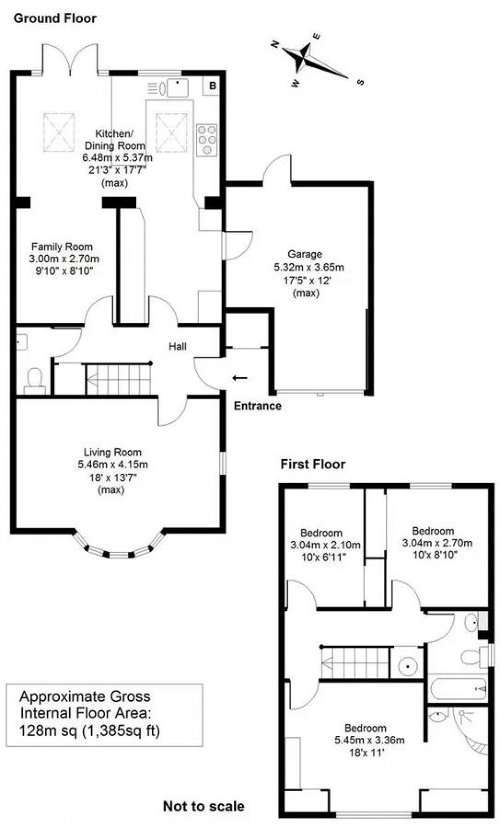 Floorplan for Churchfields, West Molesey