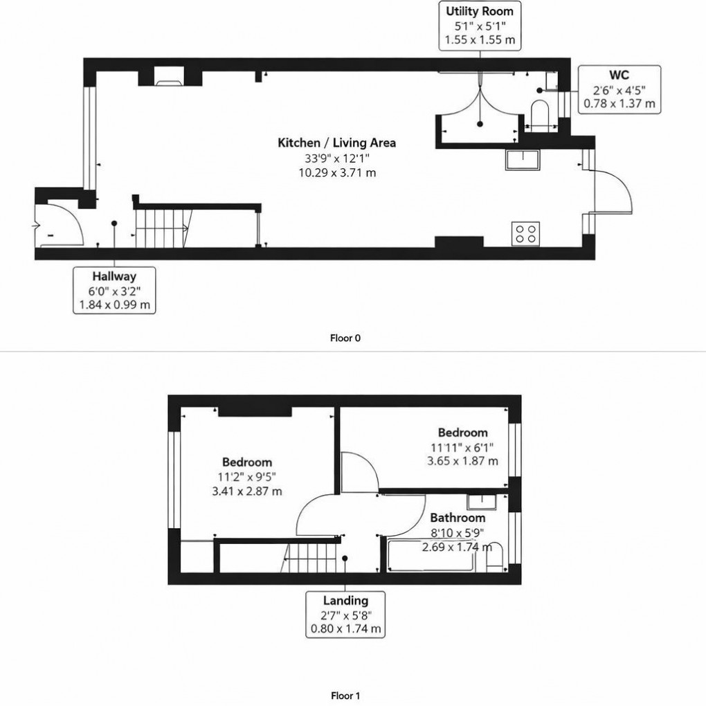 Floorplan for High Street, West Molesey