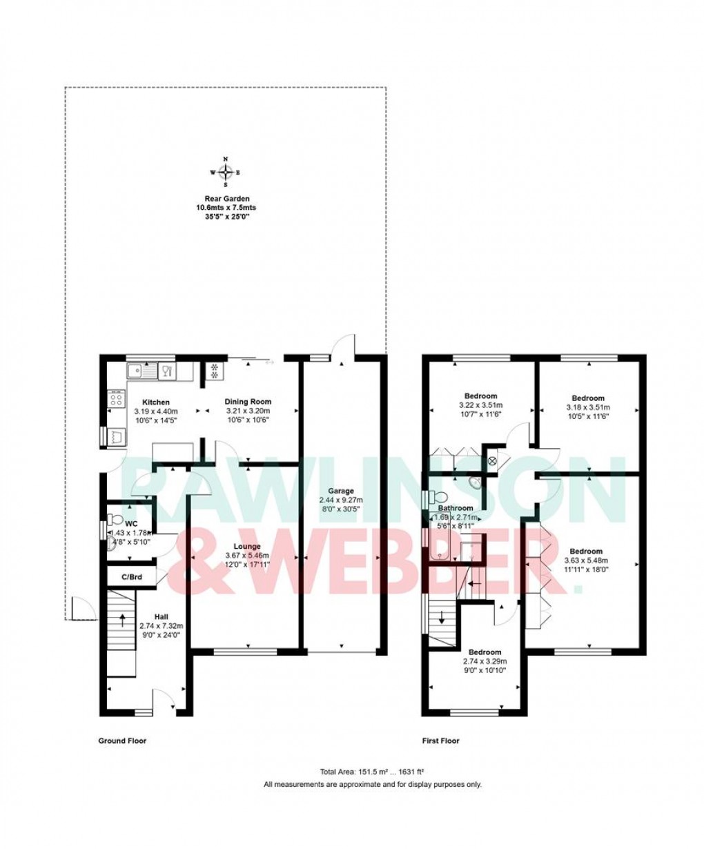 Floorplan for Mole Abbey Gardens, West Molesey